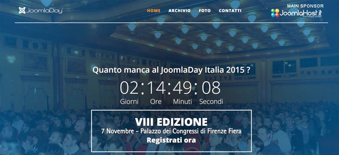Joomladay - Firenze, 7 Novembre 2015