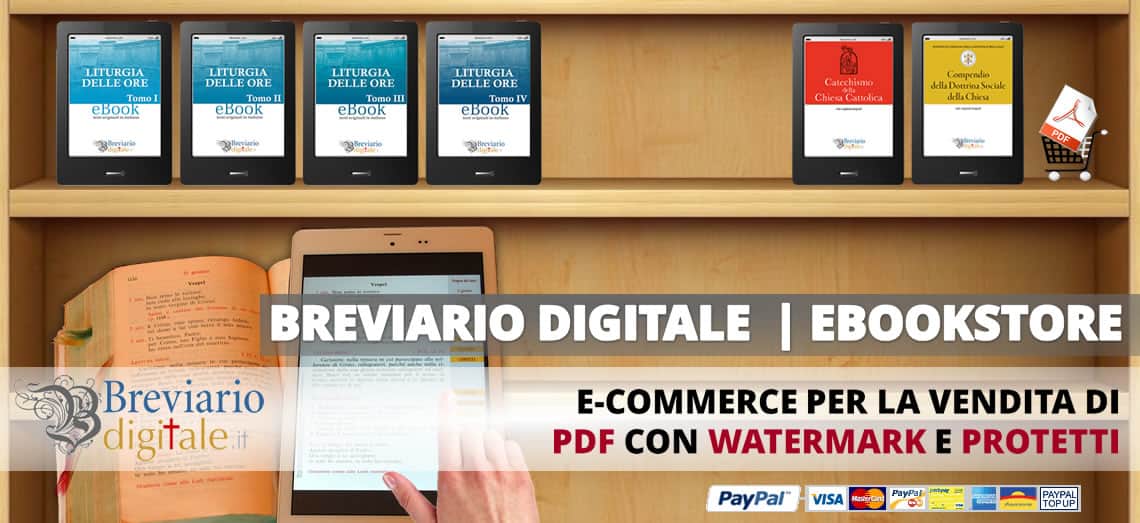 [BREVIARIO DIGITALE]: e-commerce per la vendita di eBook PDF con watermark e protetti